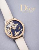 Y CHRISTIAN DIOR, GRAND SOIR YEAR OF THE RABBIT, A LIMITED EDITION BI-METAL AND DIAMOND WATCH