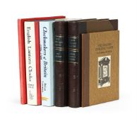 Ɵ HOROLOGICAL PUBLICATIONS MOSTLY RELATING TO EARLY ENGLISH HOROLOGY - SIX VOLUMES: