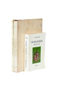 Ɵ FRENCH HOROLOGICAL REFERENCE BOOKS - FOUR VOLUMES: