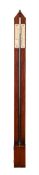 Y A REGENCY SCOTTISH PARTRIDGEWOOD MERCURY STICK BAROMETER