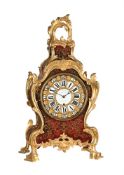 Y A WILLIAM IV BOULLE MANTEL TIMEPIECE IN THE LOUIS XV TASTE