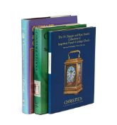 Ɵ HOROLOGICAL BOOKS RELATING TO CARRIAGE CLOCKS - THREE PUBLICATIONS: