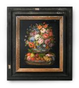 A LARGE ITALIAN MICROMOSAIC PLAQUE OR WALL MURAL, SECOND HALF 19TH CENTURY