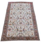 A LARGE ZIEGLER SULTANABAD CARPET, approximately 716 x 386cm