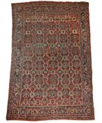A ZIEGLER MAHAL CARPET, CIRCA 1890, approximately 413 x 295cm