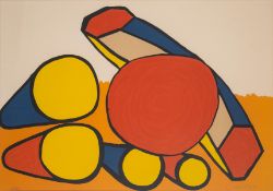 Alexander Calder (1898-1976) Composition with Circles and Tubes