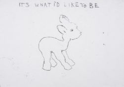 λ Tracey Emin (b.1963) It's What I'd Like To Be