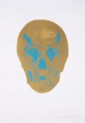 λ Damien Hirst (b.1965) The Dead (Oriental Gold/Turquoise Skull)