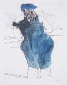 Bob Dylan (b.1941) Woman In Red Lion Pub, from The Drawn Blank Series (2014)