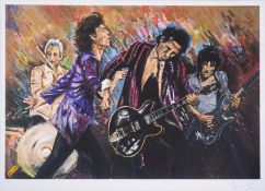 λ Ronnie Wood (b.1947) The Stones On Stage – Got Me Rockin’ (2011)