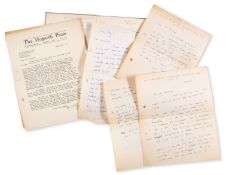 θ Rilke (Rainer Maria) Poems, translated by J.B. Leishman, first English edition, initialled …