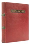 θ Gershwin (George) Porgy and Bess, An Opera in Three Acts, one of 250 copies signed by George …