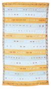 A MOROCCAN SILK KILIM, MID 20TH CENTURY