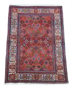 A FINE JOSHAGHAN RUG, CENTRAL PERSIA, CIRCA 1900