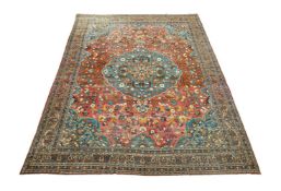 A LARGE ‘HADJI JALILI’ TABRIZ CARPET, NORTH-WEST PERSIA, CIRCA 1880