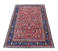 A LARGE SULTANABAD CARPET, WEST PERSIA, CIRCA 1880