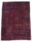 A ‘MOHAJARAN’ SAROUK CARPET, WEST PERSIA, CIRCA 1920