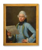 NEAPOLITAN SCHOOL (18TH CENTURY), PORTRAIT OF A SOPRANO CASTRATO, POSSIBILY ADAMO SOLZI