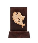 A Chinese marble fragment of Apsara