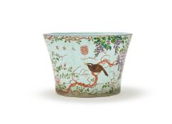 A Chinese Famille Rose Dayazhai-style jardiniere