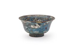 A Cloisonné bowl in Ming style