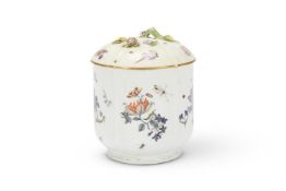 A MEISSEN BUCKET AND COVER, MID 18TH CENTURY