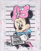 λ Opake (b.1988) Mickey Mouse and Minnie Mouse