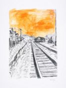 Bob Dylan (b.1941) Train Tracks, from The Drawn Blank Series (2008)