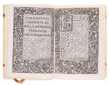 θ Kelmscott Press.- Morris (William) The Earthly Paradise, 8 vol., one of 225 on Apple paper, …