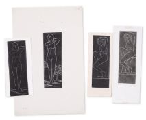 Gill (Eric) Venus [&] The Dancer, or Girl on the Bank,, wood-engravings in first and second state, …