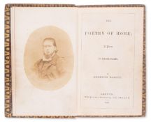 θ Victorian utopian socialist thinker.- Barmby (Goodwyn) The Poetry of Home: a poem [& The Poetry …