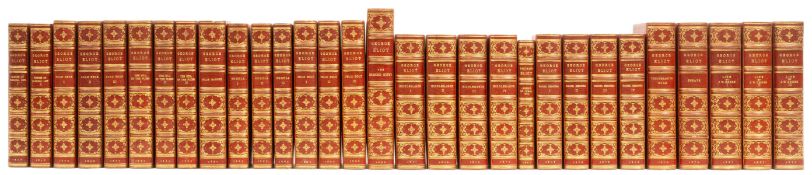 θ [Evans (Marian)] 'George Eliot'. A complete set of first editions of her works, uniformly bound …