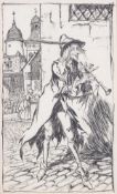 Rackham (Arthur) The Pied Piper of Hamelin, pen and ink, 1934