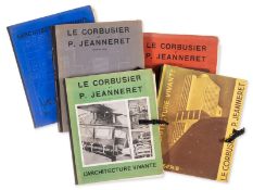 θ Architecture.- Corbusier (Le) and P. Jeanneret . L'Architecture Vivante, vol.1,2,3,5 and 6 only …