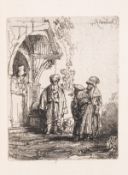 θ Rembrandt van Rijn.- Hamerton (Philip Gilbert) Etching & Etchers, first edition, original …
