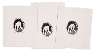 Gill (Eric) Woman Bending, wood-engravings in 1st, 2nd and proof states, all signed by the artist, …