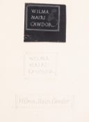 θ Gill (Eric) An album of c.50 wood-engravings, 13 signed or initialed by the artist, 1928-40