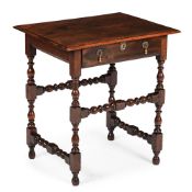 A WILLIAM & MARY WALNUT SIDE TABLE, CIRCA 1690
