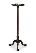 AN EARLY GEORGE III CARVED MAHOGANY TORCHERE STAND, CIRCA 1760