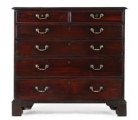 A GEORGE III MAHOGANY CHEST OF DRAWERS, IN THE MANNER OF THOMAS CHIPPENDALE, CIRCA 1780