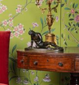 AFTER THE ANTIQUE, A BRONZE FIGURE OF THE DYING GAUL, MID 19TH CENTURY