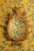 A LARGE CARVED GILTWOOD MIRROR, IN THE MANNER OF JOHN LINNELL, 19TH CENTURY