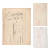 λ SIR STANLEY SPENCER (BRITISH 1891-1959), A SET OF TWENTY-EIGHT WORKS