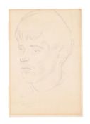 λ GILBERT SPENCER (BRITISH 1892-1979), HEAD STUDY OF STAN