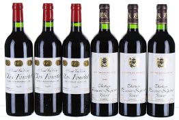 1998 Mixed Lot of Clos Fourtet & Chateau Beau-Sejour Becot, Grand Cru Classe B, Saint-Emilion Grand