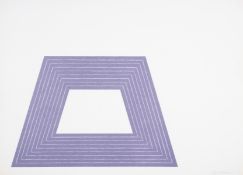 Frank Stella (1936-2024) Ileana Sonnabend, from Purple Series (Axsom 65)