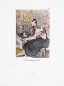 λ Salvador Dalí (1904-1989) Como La Gambas, Plate 38 From Les Caprices de Goya de Dalí (Field …
