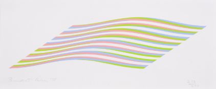 λ Bridget Riley (b.1931) Untitled (Wave) (Tommasini & Gubay 21)