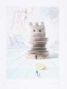 λ Salvador Dalí (1904-1989) Siméon, From The Twelve Tribes of Israel (Field 72-6A, M&L 626)