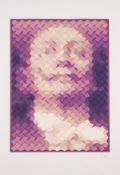 λ Yvaral (Jean-Pierre Vasarely) (1934-2002) Face of Dalí, No. 6